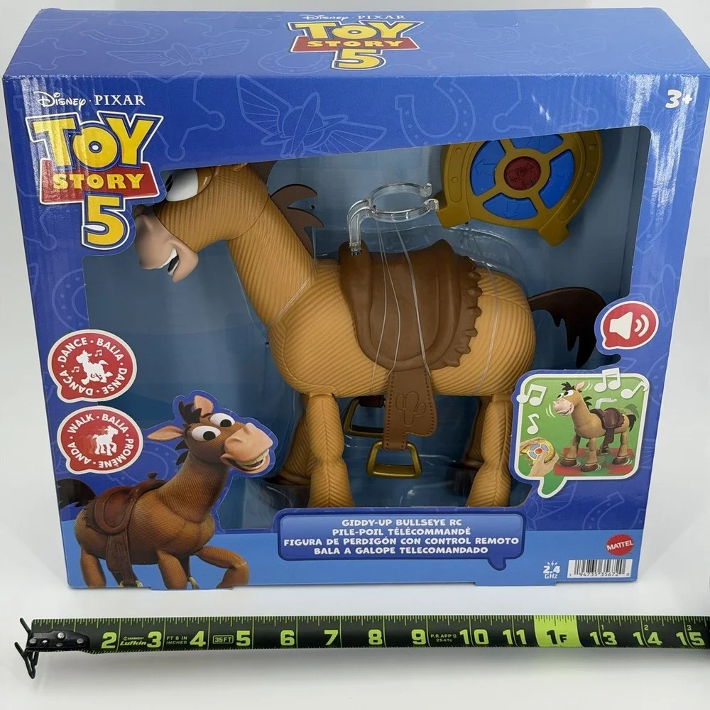 Toy Story 5 Disney Pixar Giddy Up Bullseye Rc Sounds Dance Walk